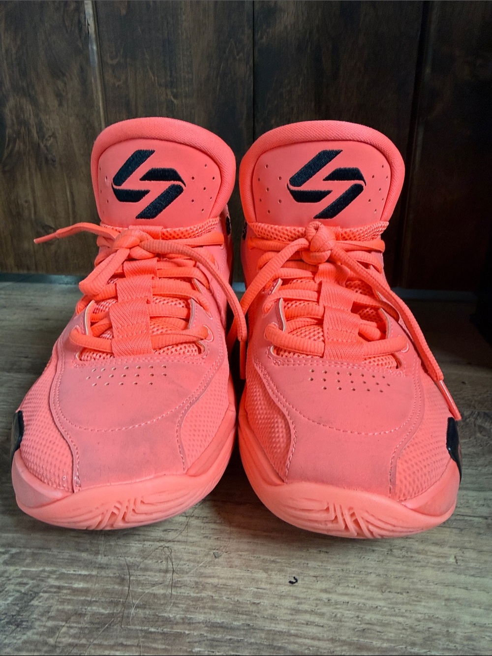 Nike Jordan Luca Doncic Bright Mango Basketball Shoes $50